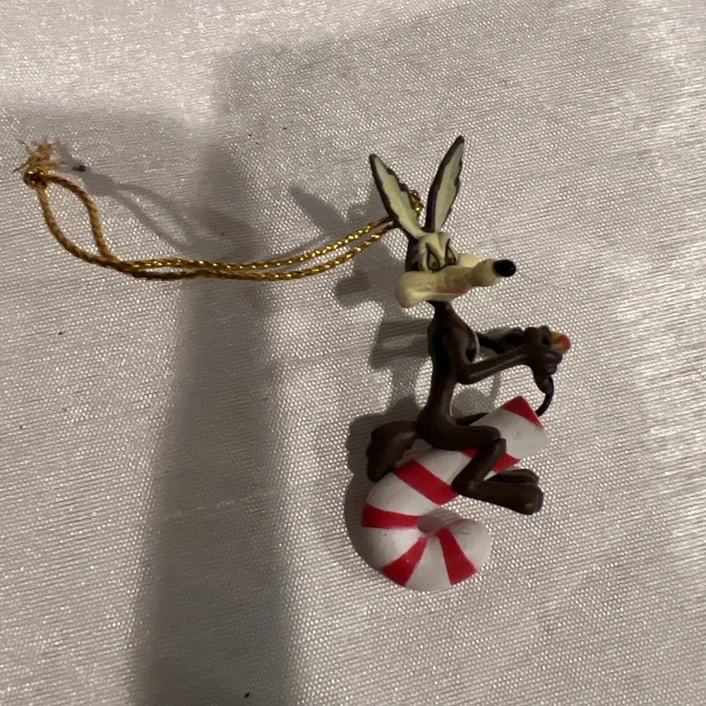 Vtg- 9 Mini Looney Tunes Warner‎ bros Ornaments Tweety, Tas, Fudd, Pepe,Yosemite